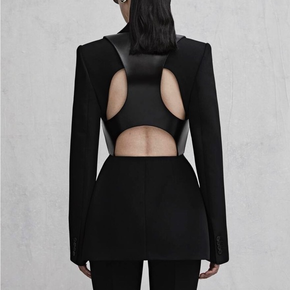 Alexander McQueen Black Harness Blazer - Picture 5 of 15
